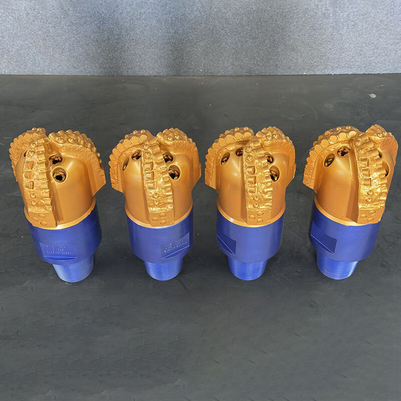 น้ําบ่อเจาะหินหินเครื่องมือตัดหิน 3 ใบมีด 8 1/2 นิ้ว ((215.9 มิลลิเมตร) บีทเจาะเมทริกส์ร่างกายเพชร Pdc Bit