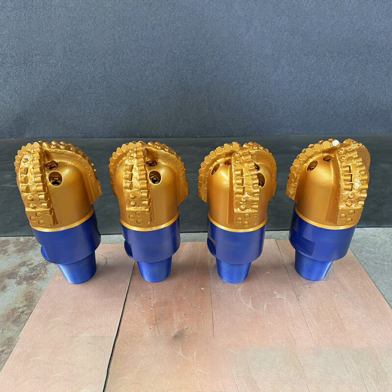 น้ําบ่อเจาะหินหินเครื่องมือตัดหิน 3 ใบมีด 8 1/2 นิ้ว ((215.9 มิลลิเมตร) บีทเจาะเมทริกส์ร่างกายเพชร Pdc Bit