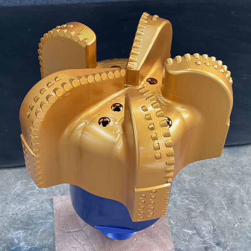 ดอกสว่านเจาะน้ำมันและก๊าซ ใบมีดคู่ 5 ใบ ใบมีดคู่ ใบมีดเพชร PDC สำหรับขาย